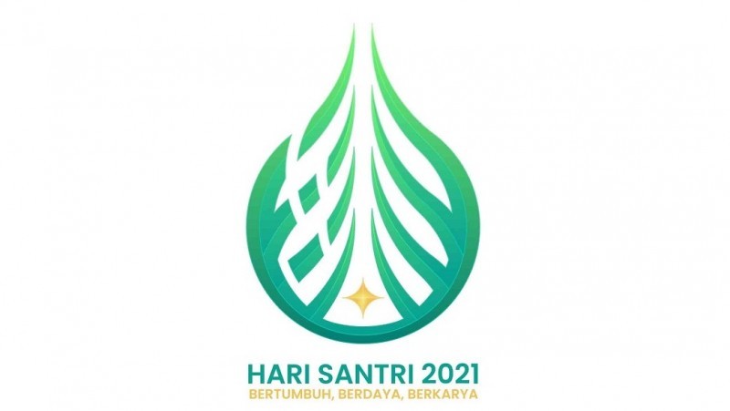 Ini Logo Hari Santri Nasional 2021 Versi PBNU Beserta Maknanya