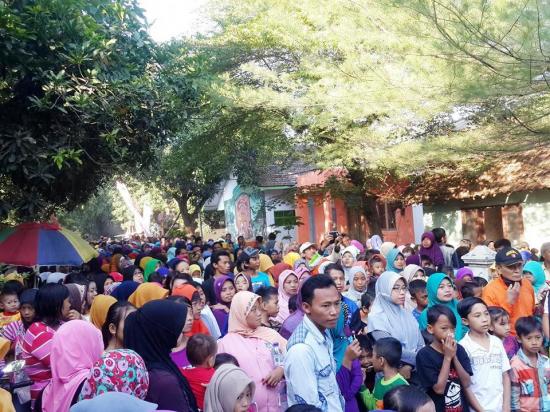 Peringati Dirgahayu RI, 2600 Warga Desa Ikuti Jalan Sehat