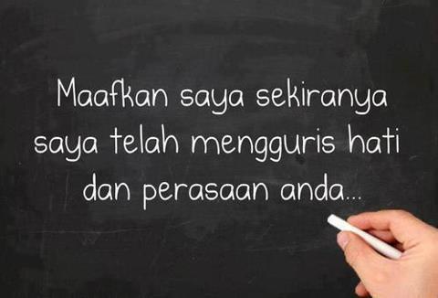 Maafkanlah !!!
