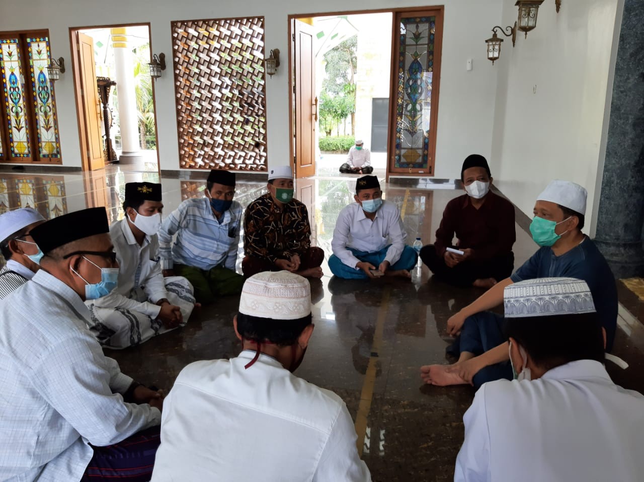 Susun Program Kerja, LP Maarif NU Probolinggo Minta Nasihat Mustasyar
