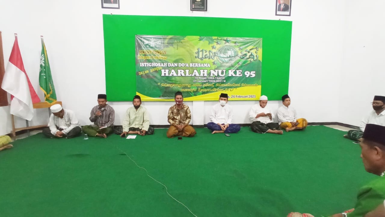 Istigosah dan Doa Bersama, Cara Pengurus MWC NU Tongas Kenang Perjuangan Muassis NU