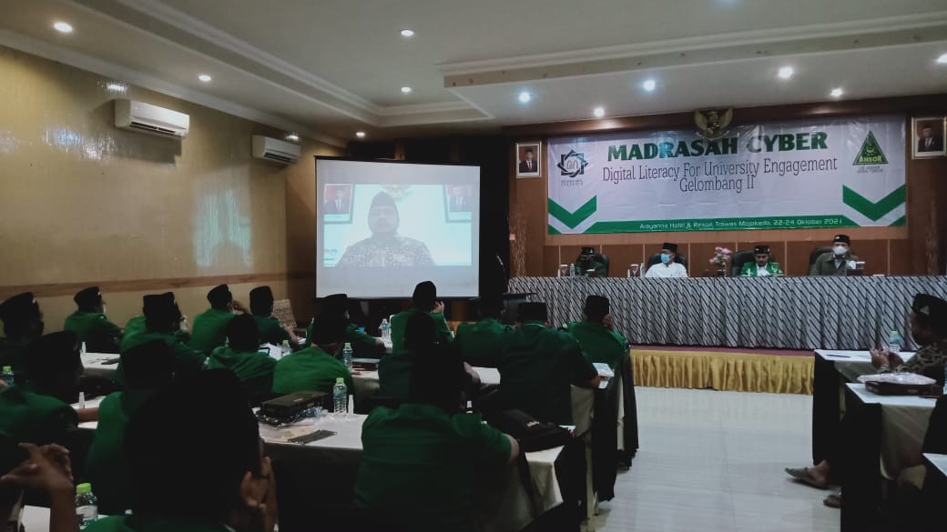 Jalankan Inovasi Baru, Ansor Jatim Gembleng Kader Melalui Madrasah Cyber Gelombang Dua 