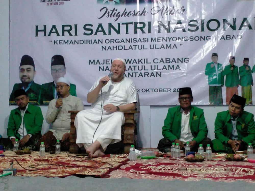 Istigasah Hari Santri, MWCNU Bantaran Hadirkan Syekh Fadi Alamuddin