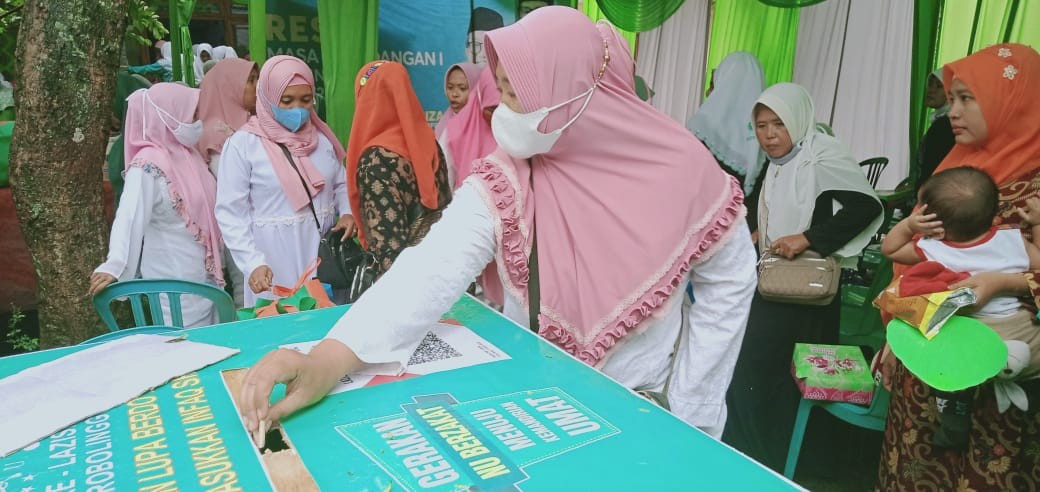 Koin Muktamar NU Sapa Warga Kabupaten Probolinggo