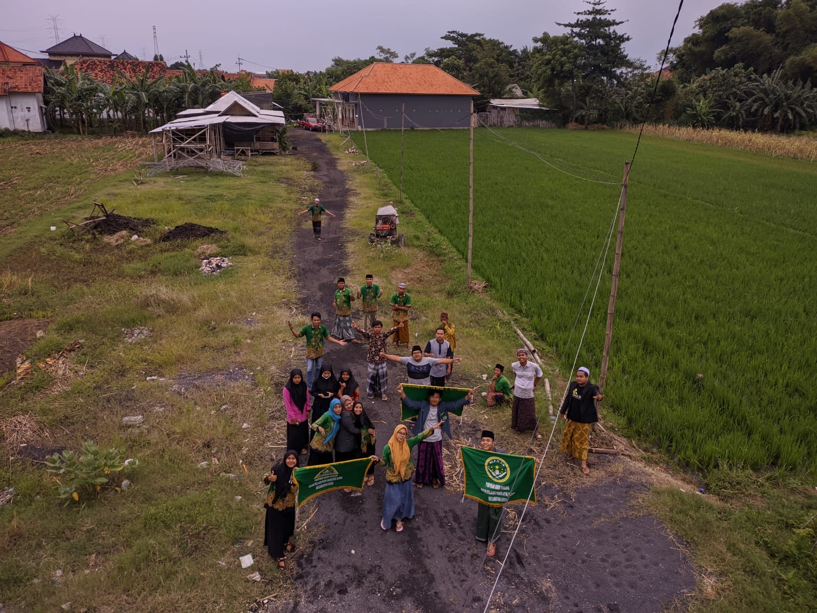Basecamp Baru, PAC IPNU IPPNU Leces Gelar Tasyakuran
