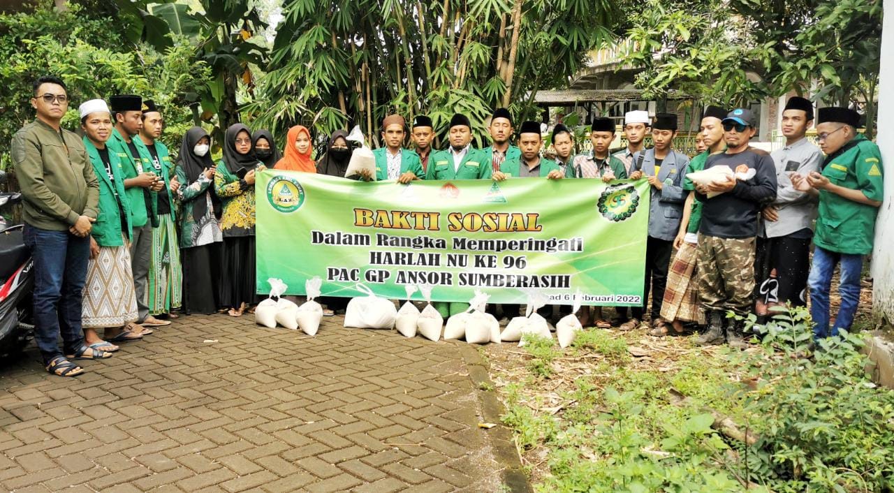 Peringati Harlah NU dengan Bakti Sosial