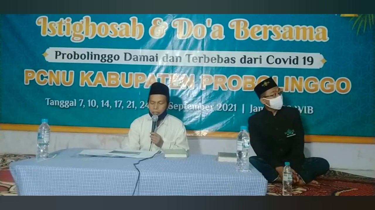 Gelar Istighosah dan Doa Bersama untuk Probolinggo Damai dan Bebas Covid 19